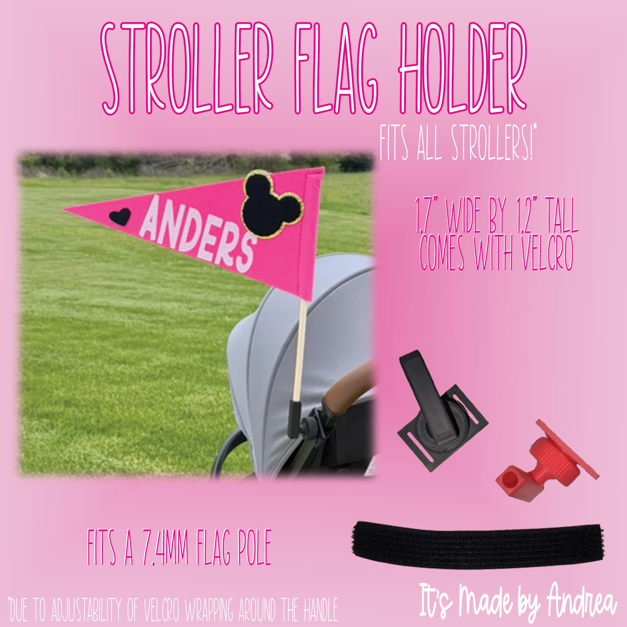 Stroller Flag Holder